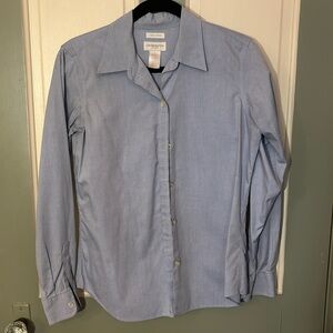 light blue liz claiborne button down
